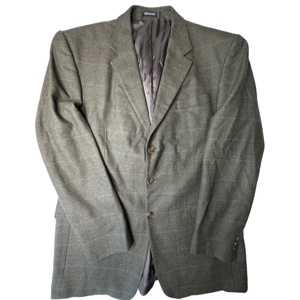 Stafford Wool Blazer 42L Vintage Sport Coat South Africa Tweed Jacket